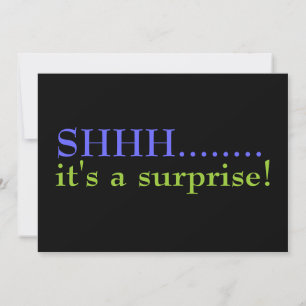 Invitation à la fête du 50e anniversaire surprise