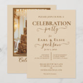 INVITATION À LA FÊTE DU 50ÈME ANNIVERSAIRE (Devant / Derrière)