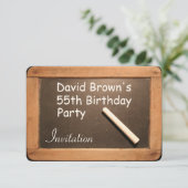 Invitation à la fête du 55e anniversaire en Russie (Debout devant)