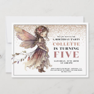 Invitation à la fête du 5e anniversaire de Fairy G