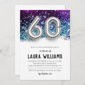 Invitation à la fête du 60e anniversaire (Devant / Derrière)