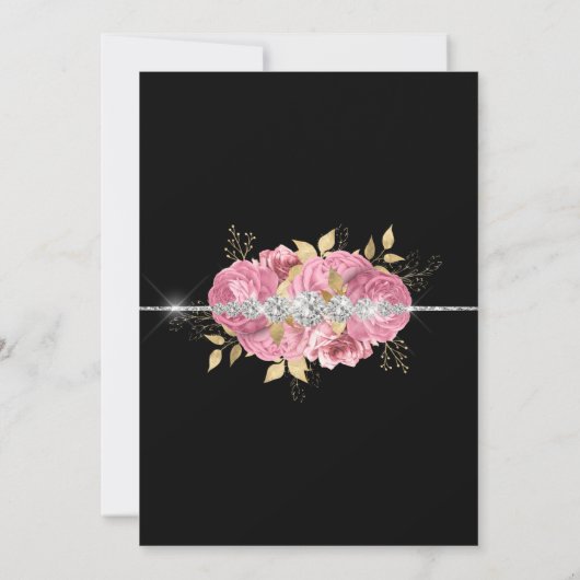 Invitation à la fête du 60e anniversaire de mariag (Dos)