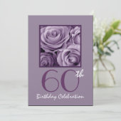 Invitation à la fête du 60e anniversaire Lilac Pur (Debout devant)