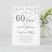 Invitation à la fête du 60e anniversaire - Silver  (Debout devant)