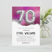 Invitation à la fête du 70e anniversaire (Debout devant)