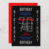 Invitation à la fête du 70e anniversaire 70 (Devant / Derrière)