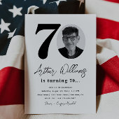 Invitation à la fête du 70e anniversaire | 70e ann