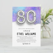 Invitation à la fête du 80e anniversaire (Debout devant)