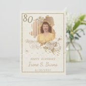 Invitation à la fête du 80e anniversaire (Debout devant)