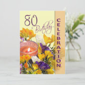 Invitation à la fête du 80e anniversaire (Debout devant)