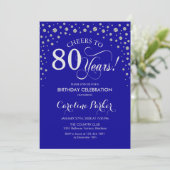 Invitation à la fête du 80e anniversaire - Silver  (Debout devant)