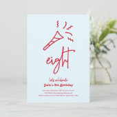 Invitation à la fête du 8e anniversaire (Debout devant)