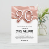 Invitation à la fête du 90e anniversaire (Debout devant)