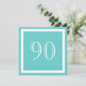Invitation à la fête du 90e anniversaire - Aqua (Debout devant)