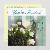 Invitation à la fête du 90e anniversaire - Calla l (Devant / Derrière)