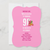 Invitation à la fête du 90e anniversaire - Maman e (Dos)