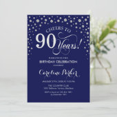 Invitation à la fête du 90e anniversaire - Silver (Debout devant)