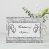 Invitation à la fête du ballon du 25e anniversaire (Debout devant)