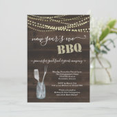 Invitation à la fête du barbecue du Nouvel An - Bo (Debout devant)