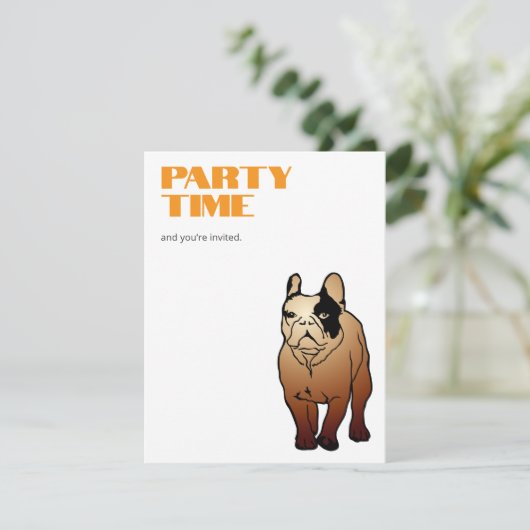Invitation à la fête du Bouledogue français (Debout devant)