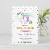 Invitation à la fête du caca de licorne (Debout devant)