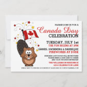 Invitation à la fête du Canada (Devant)