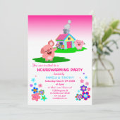 Invitation à la fête du Caricature des cochons (Debout devant)