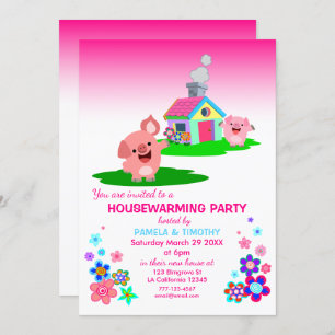 Invitation à la fête du Caricature des cochons