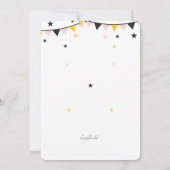 Invitation à la fête du Carnaval (Dos)