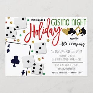 Invitation à la Fête du Casino Holiday