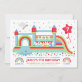 Invitation à la fête du château de Bouncy (Devant)