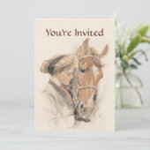 Invitation à la fête du Cheval et de la Dame Vinta (Debout devant)