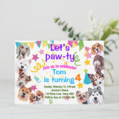 Invitation à la fête du chien (Debout devant)