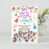 Invitation à la fête du chien (Debout devant)