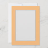 Invitation à la fête du cimetière d'Halloween (Dos)