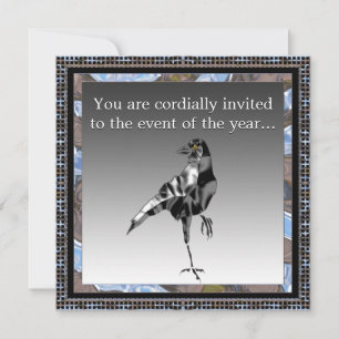 Invitation à la fête du Corbeau noir