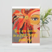 Invitation à la fête du costume (Debout devant)