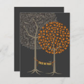 Invitation à la fête du costume (Devant / Derrière)