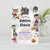 Invitation à la fête du costume d'anniversaire d'H (Debout devant)