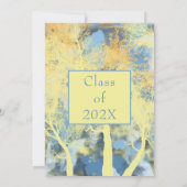 Invitation à la fête du coucher de soleil de Forêt (Dos)