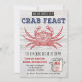 Invitation à la fête du crabe (Devant)