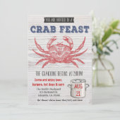Invitation à la fête du crabe (Debout devant)