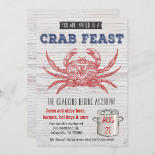 Invitation à la fête du crabe