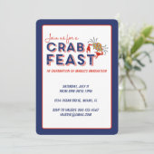 Invitation à la fête du crabe (Debout devant)