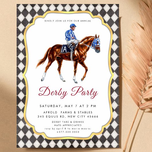 Invitation à la fête du Derby