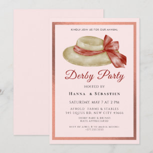 Invitation à la fête du Derby Chapeau