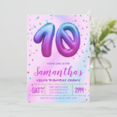 Invitation à la fête du dixième anniversaire (Debout devant)