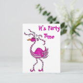 Invitation à la fête du Flamant rose (Debout devant)