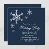 Invitation à la fête du glamour (marine) (Devant / Derrière)