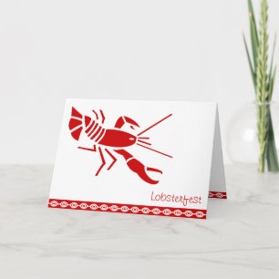 Invitation à la fête du homard